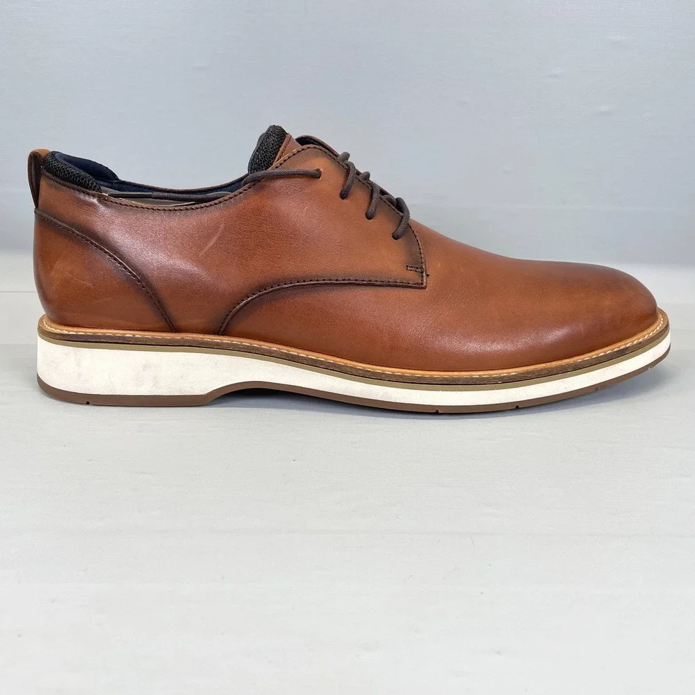 Cole Haan Grand 360 Shoes Mens Size 13 M Brown Leather Comfort Casual Sneakers